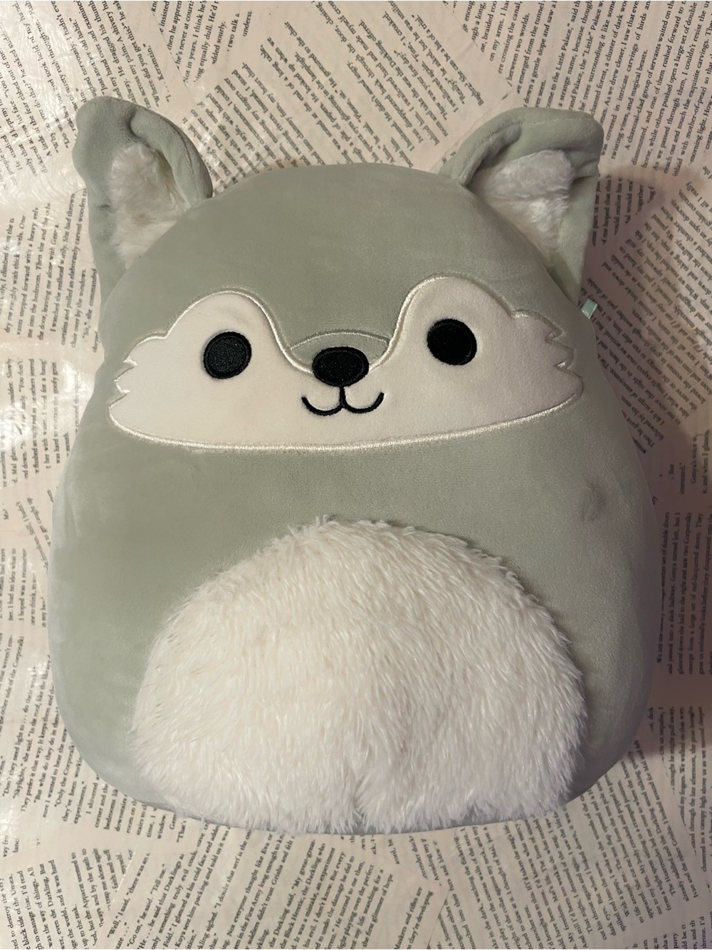 Squishmallows Oakley Wilf Wolf Plushie